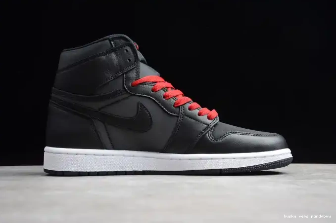 Rep Husky Air OG Jordan Retro Satin 1 High 555088-060 Black 0505